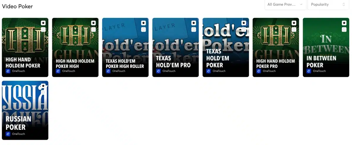 Video-poker