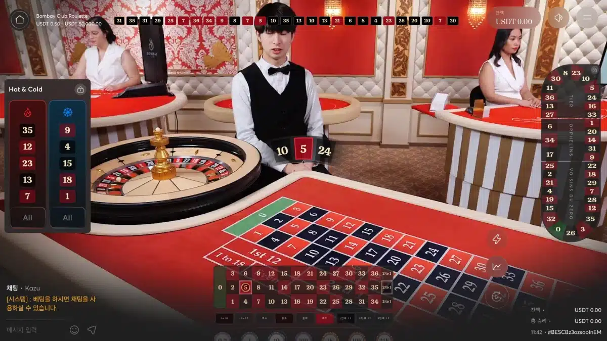 Live-Roulette